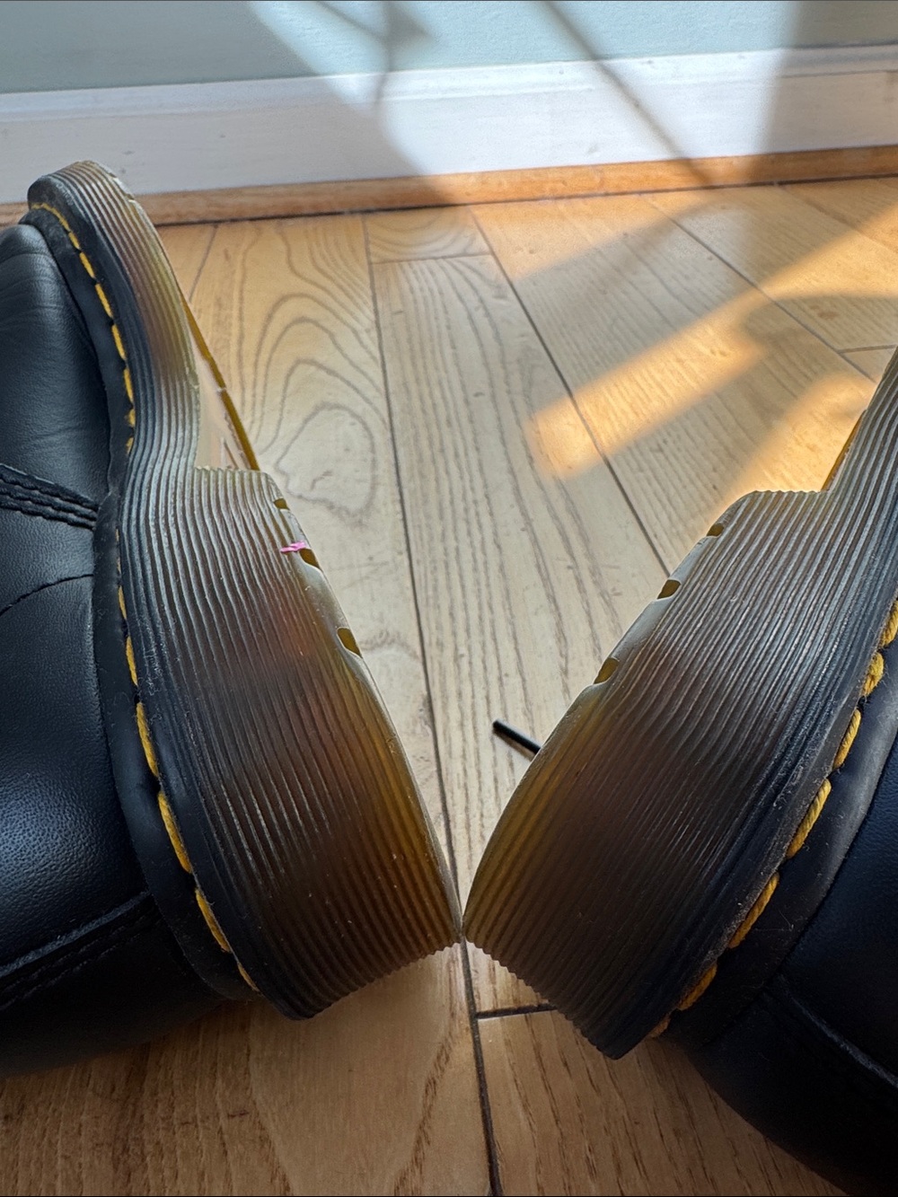 Doc Martin Dr Martin 1460 8 eye vegan leather combat boot classic 7 - Picture 10 of 10